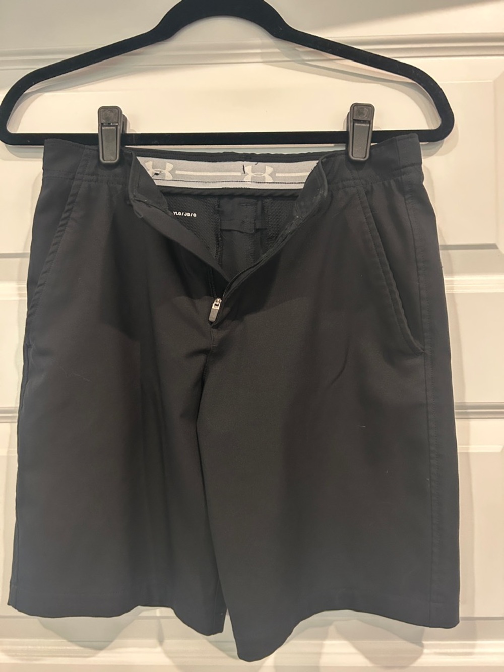 Under Armour Black Performance Golf Shorts
